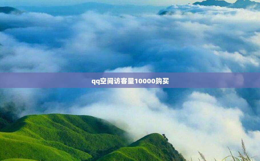 qq空间访客量10000购买